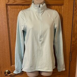 Under Armour Mint Green Women's Athletic Zip Up Fleece Lined